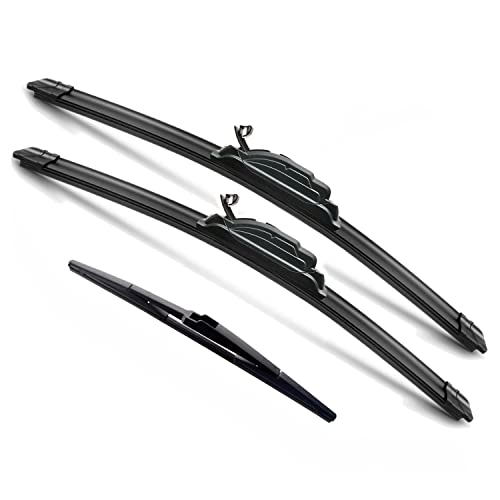 3Pcs Lexus RX350 Lexus RX450h Windshield Wiper Blades 2010 2011 2012 2013 2014 2015 Original Equipment Automotive Replacement Windshield Wiper Blades for My Car 262216 Set of 3 UJ HOOK