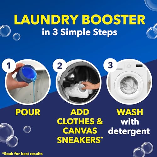 OxiClean White Revive Laundry Whitener and Stain Remover Liquid, 50 fl oz - Image 5