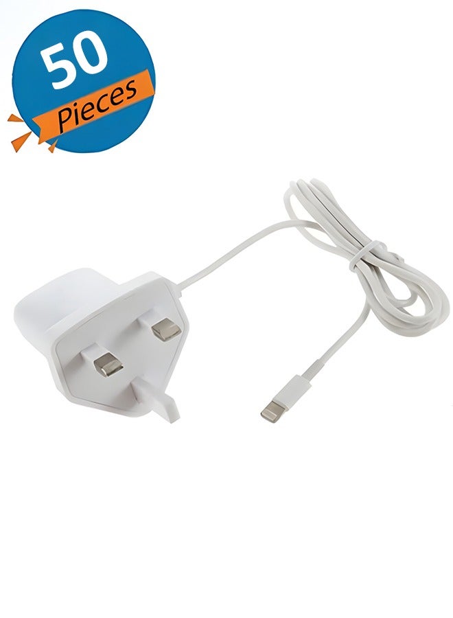 Yingde Pack Of 50 Charger With USB Cable For IPhone and Ipad - Image 1