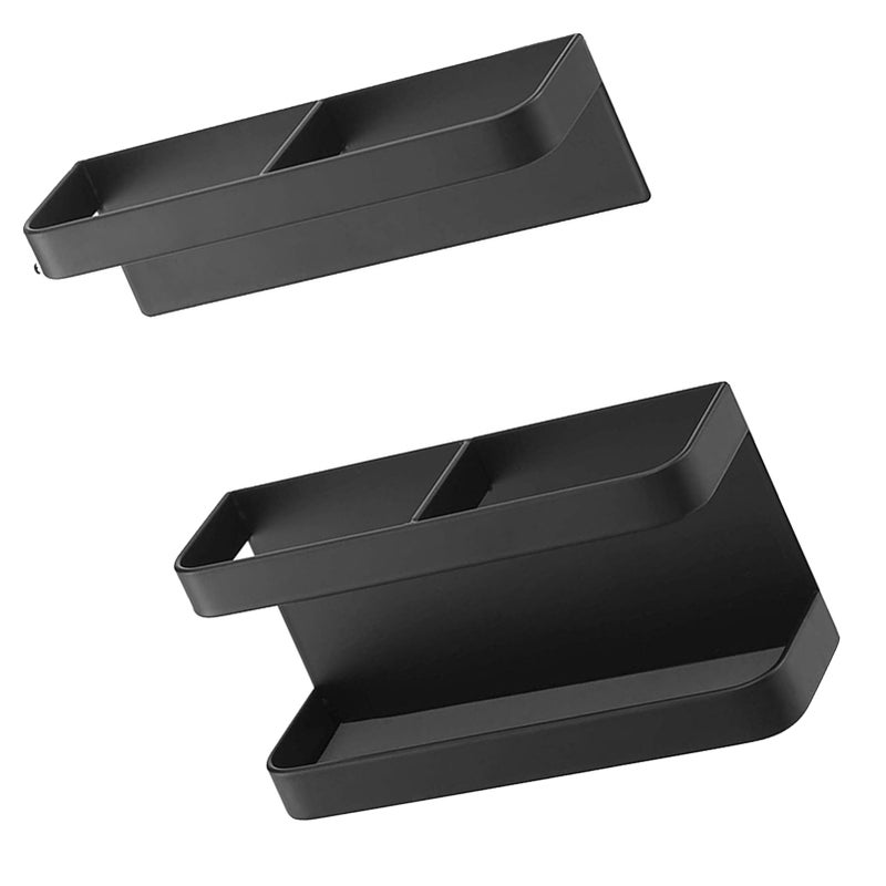 Magnetic Umbrella Stand No Punching Height Adjusting Wall Mounted Umbrella Holder Rack for Hotel Hallway Black - Image 4