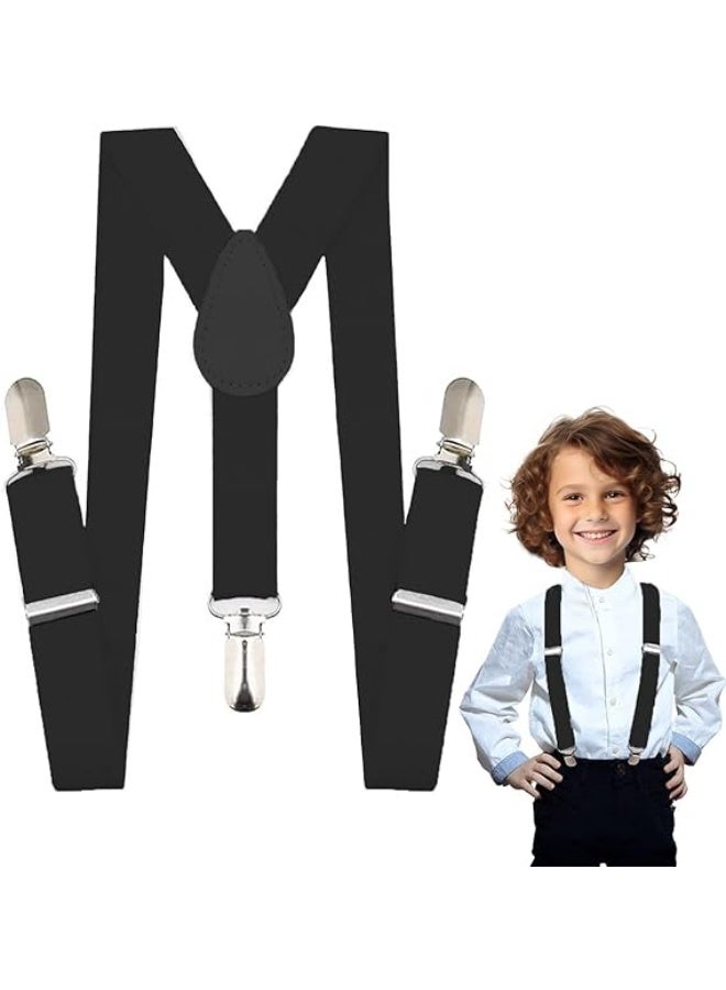 SUNSAR Kids Suspenders Adjustable Suspenders Set With Bow Ties for Boys and Girls - Image 5