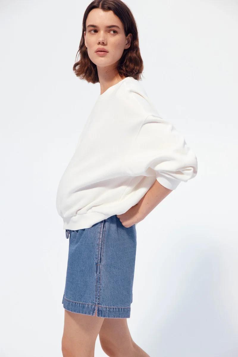 اتش اند ام شورت دنيم برباط من تشكيلة ماما