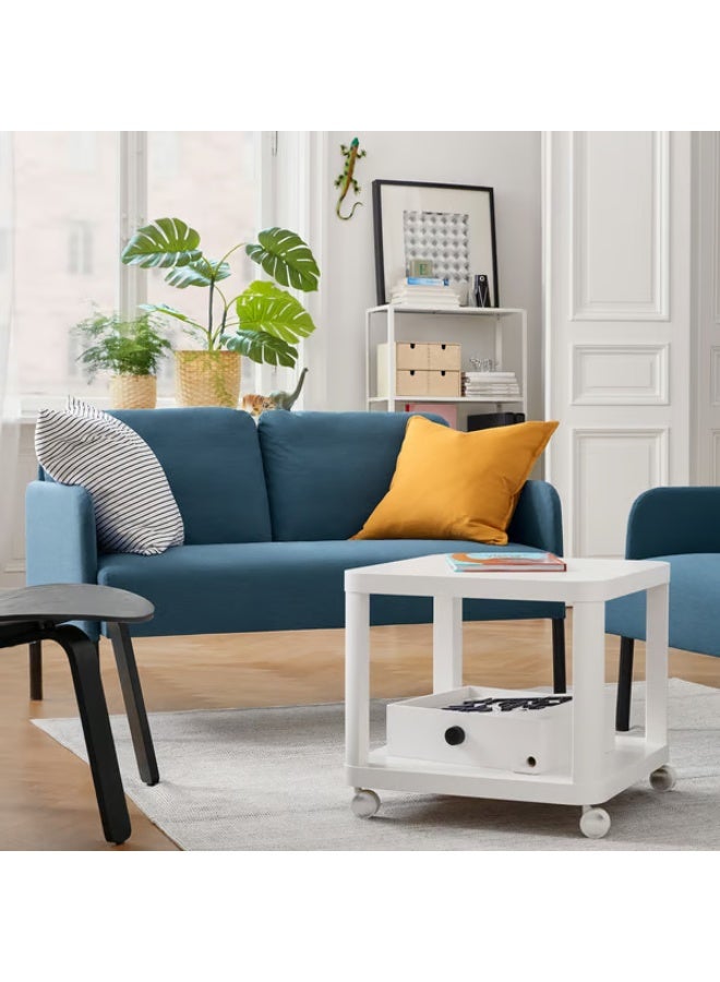 Ikea 2-seat sofa, Knisa medium blue - Image 5