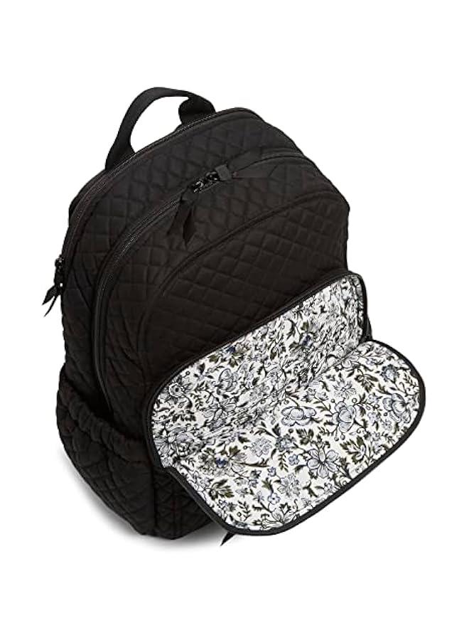 Arabest Women's Cotton Campus Backpack, Black - Recycled Cotton, One Size - Image 4