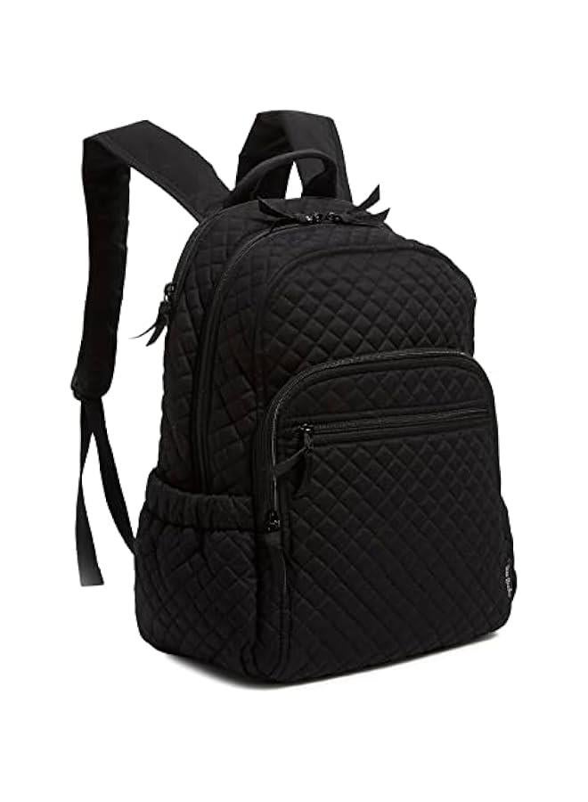 Arabest Women's Cotton Campus Backpack, Black - Recycled Cotton, One Size - Image 2
