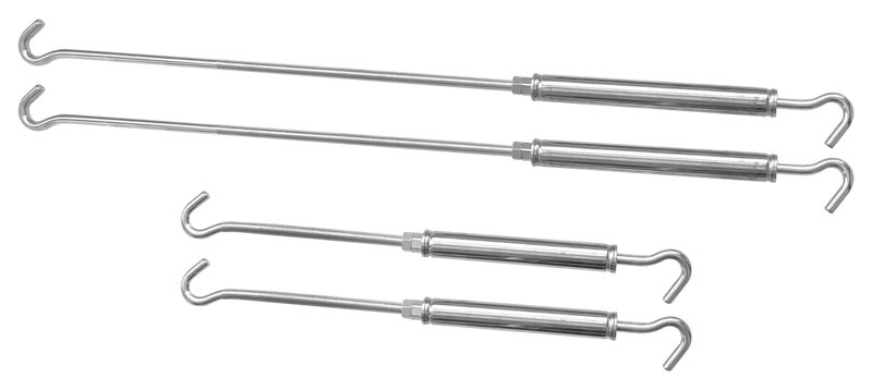 LUKYER Standard Turnbuckle Replacement Set Compatible with Truck Camper Tie Down