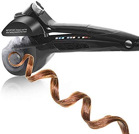 SHREVI Professional Pro Perfect Ladies Curly Hair Machine Curl Secret Hair Curler Roller With Revolutionary Automatic Curling Technology For Women Girls Black - Image 1