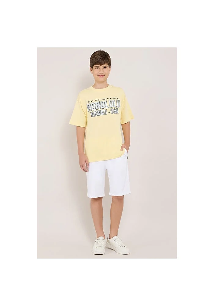 R&b Solid Shorts with Drawstring Waist