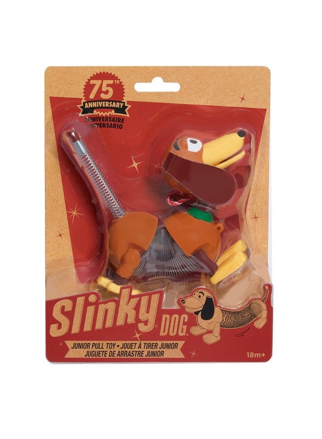 Just Play Retro 4.35-inch Slinky Dog Jr, the Original Classic Walking Spring Toy, Vintage, Fidget Toy, Kids Toys for Ages 18 Month by Just Play - Image 5