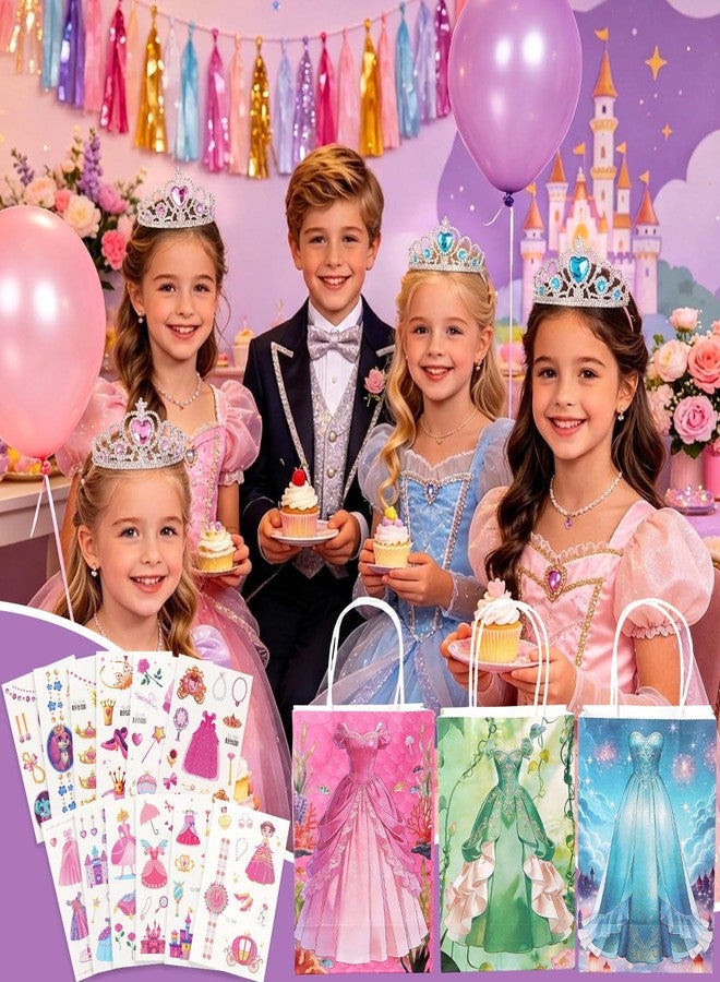 Vanblue 84 Pcs Princess Party Favors Gifts Princess Birthday Party Decorations for Girls, Crowns Headbands Castle Goodie Bag Stuffers,Pinata Fillers Classroom Rewards Gifts for Kids - Image 5