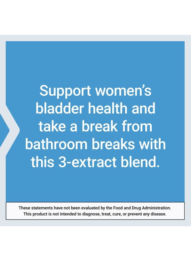Life Extension Women's Bladder Support – for Bladder Health and Normal Urinary Frequency – Horsetail, Lindera and Three-Leaf Caper Extracts – Non-GMO – Gluten Free — 60 Vegetarian Capsules - Image 4