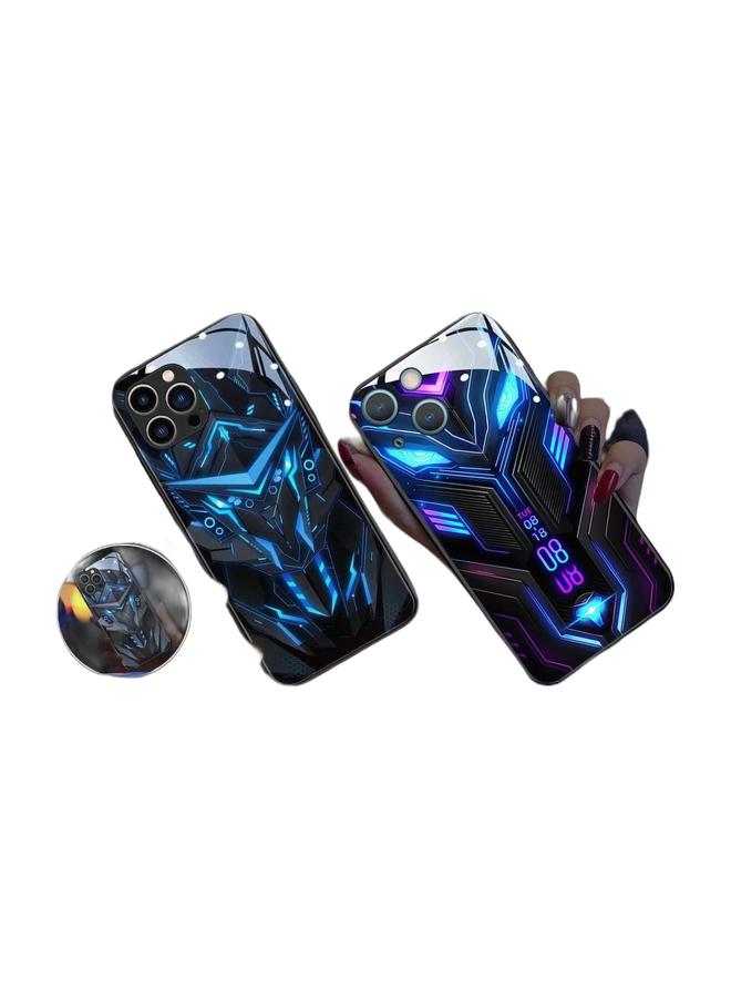 حافظة آيفون 16 برو ملونة متوهجة ، تضيء عند استقبال المكالمات ، للنساء الرائعات والرجال العصريين ، لحافظة آيفون المتوهجة ، لموسيقى المكالمات المتلألئة. & حافظة آيفون 16 برو ملونة متوهجة ، تضيء عند استقبال المكالمات ، للنساء الرائعات والرجال العصريين ، لحافظة آيفون المتوهجة ، لموسيقى المكالمات المتلألئة. حزمة - Image 1