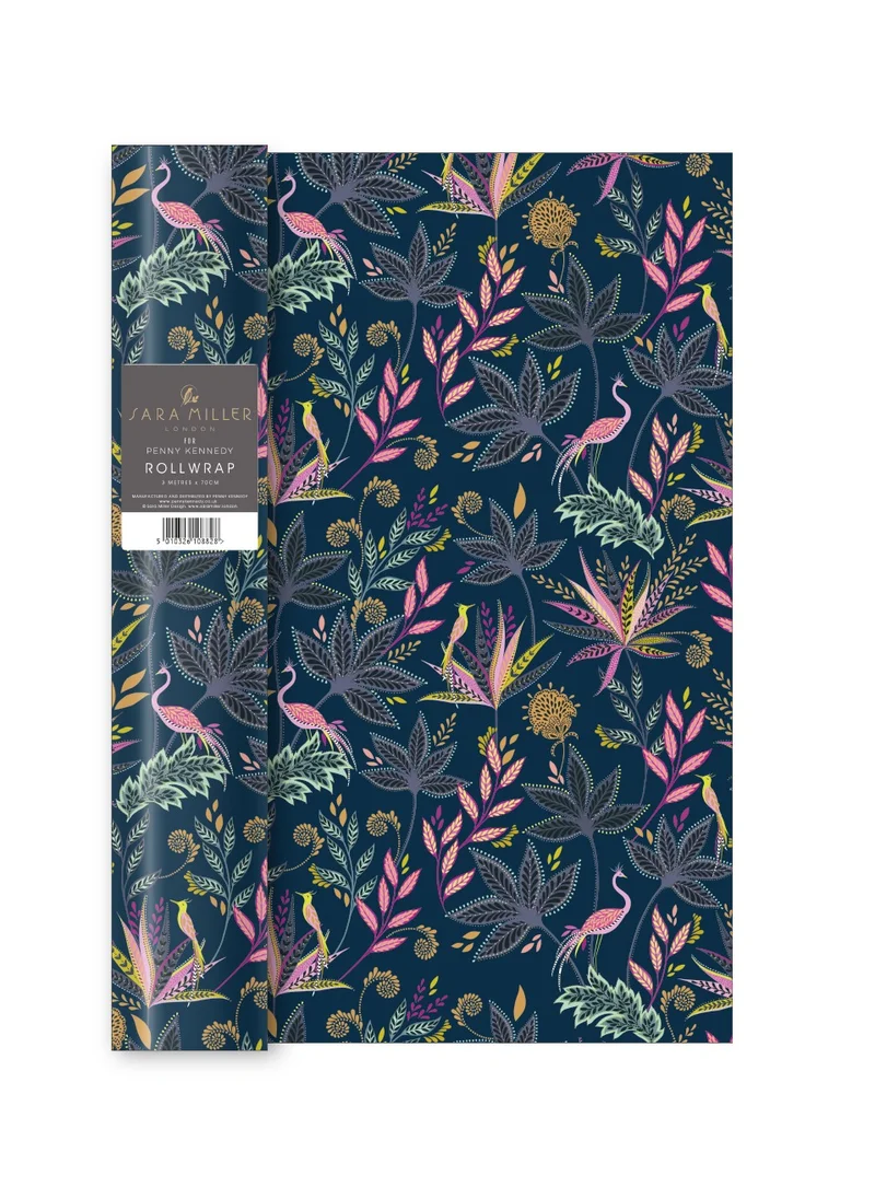 Sara Miller Botanic Paradise Roll Wrap
