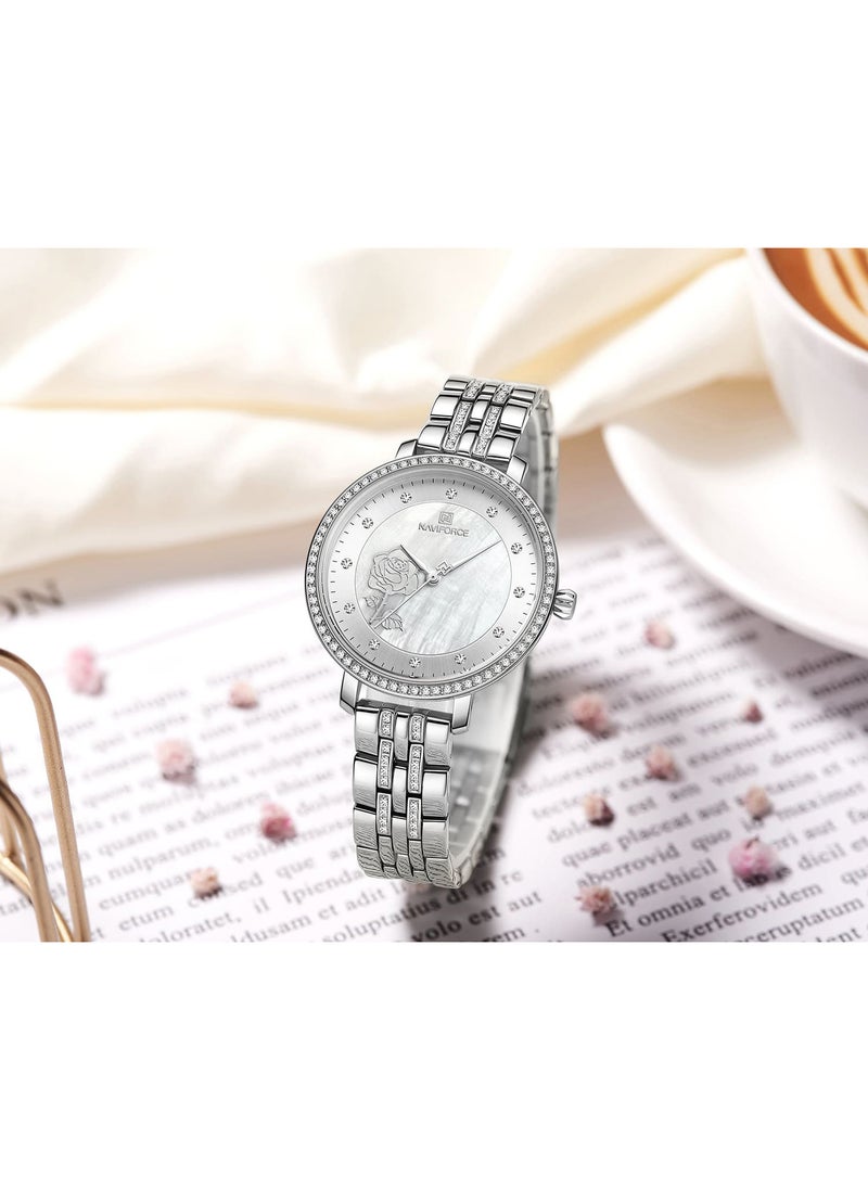 NAVIFORCE Naviforce Watch For Women NF5017-S-W  - Image 4
