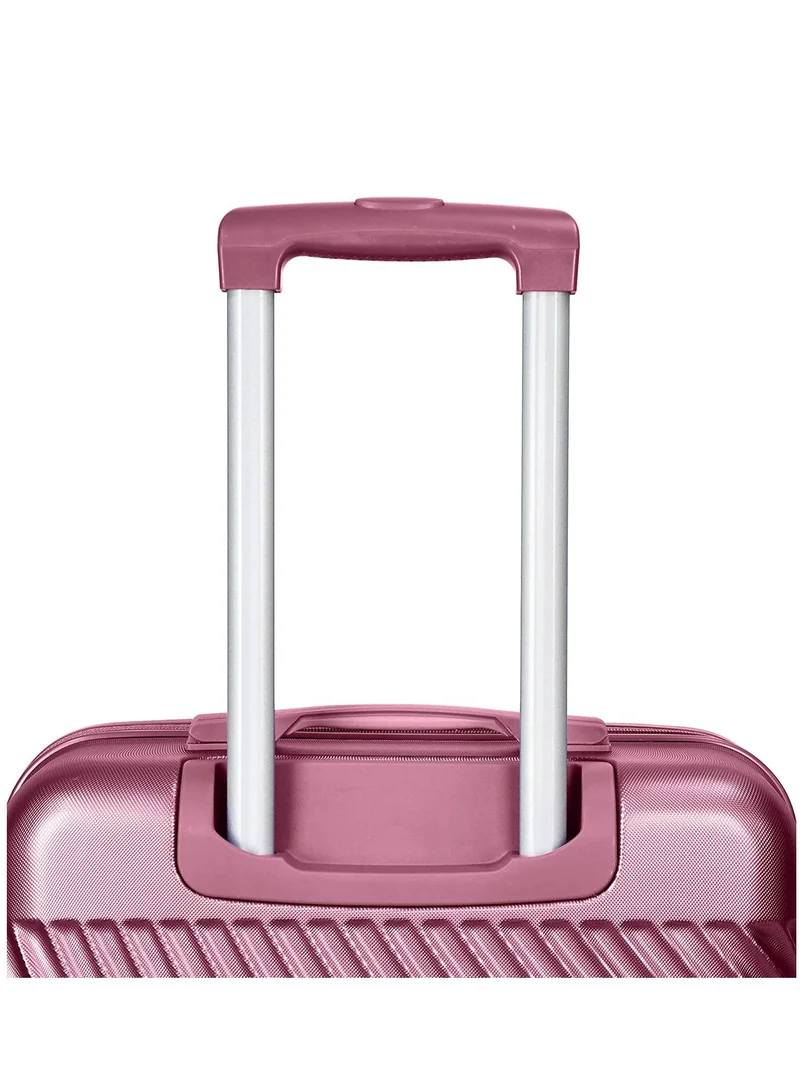 SENATOR  Hard Case Travel Bag Luggage Trolley For Unisex ABS Lightweight Suitcase with 4 Spinner Wheels KH1065 Maroon  | Best Price UAE