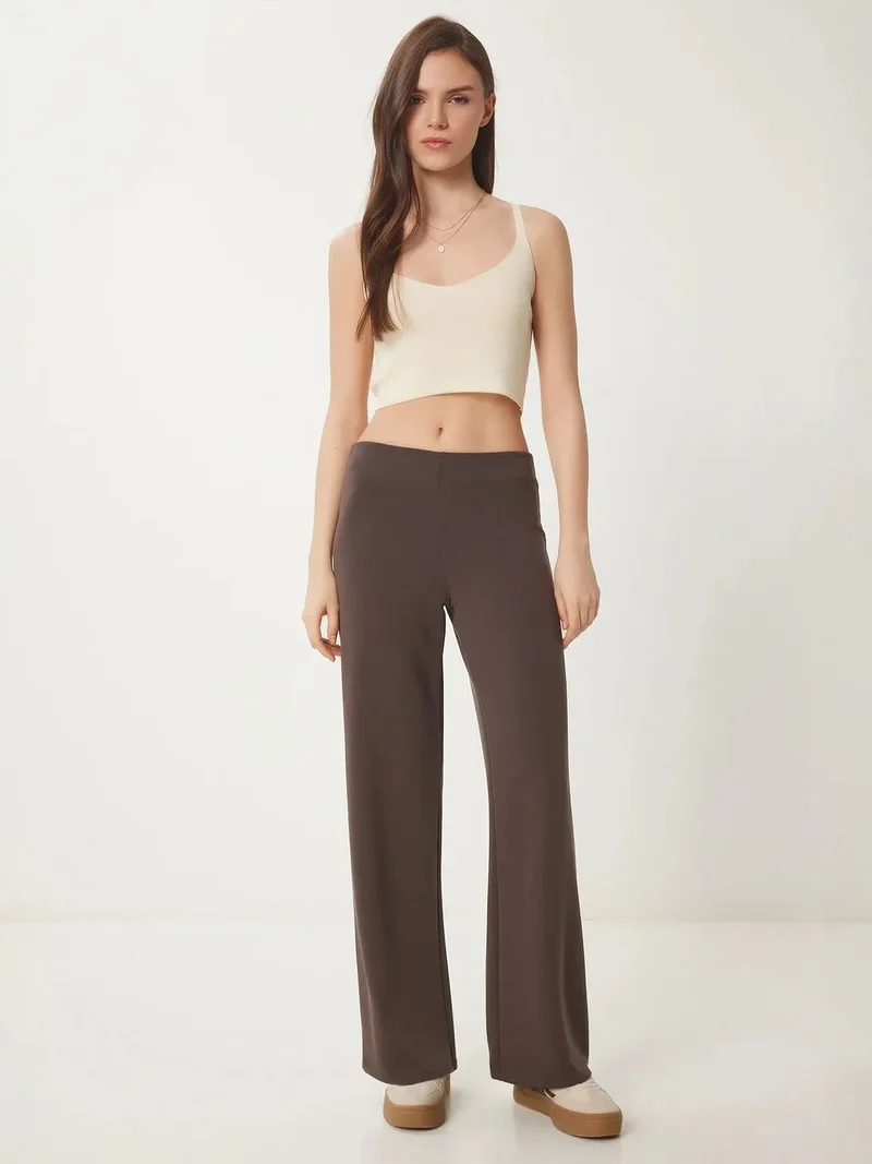 Happiness İstanbul ISTANBUL Regular Fit Elastic Waist Sweatpants