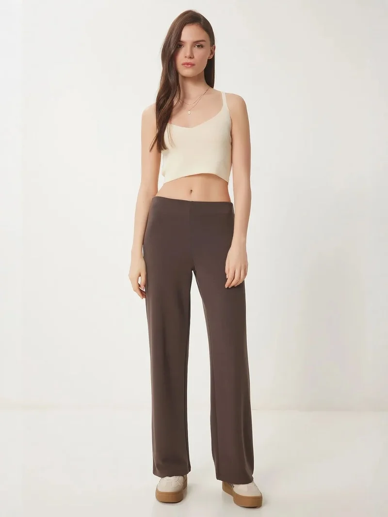 Happiness İstanbul ISTANBUL Regular Fit Elastic Waist Sweatpants