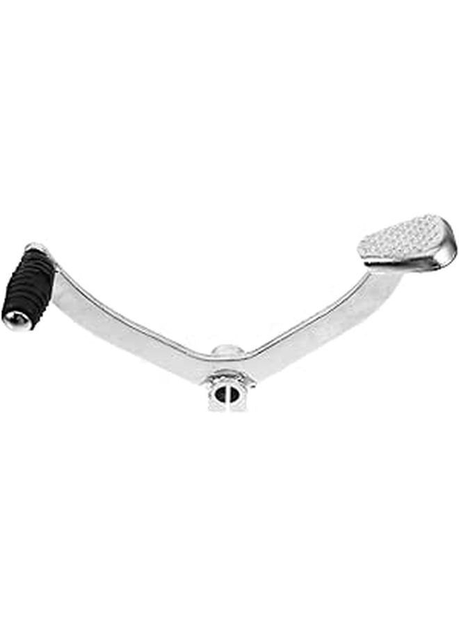 Motorcycle Gear Shift Lever Foot Pedal Replacement For ATV Quad Enhanced Control Comfort Silver - Image 1
