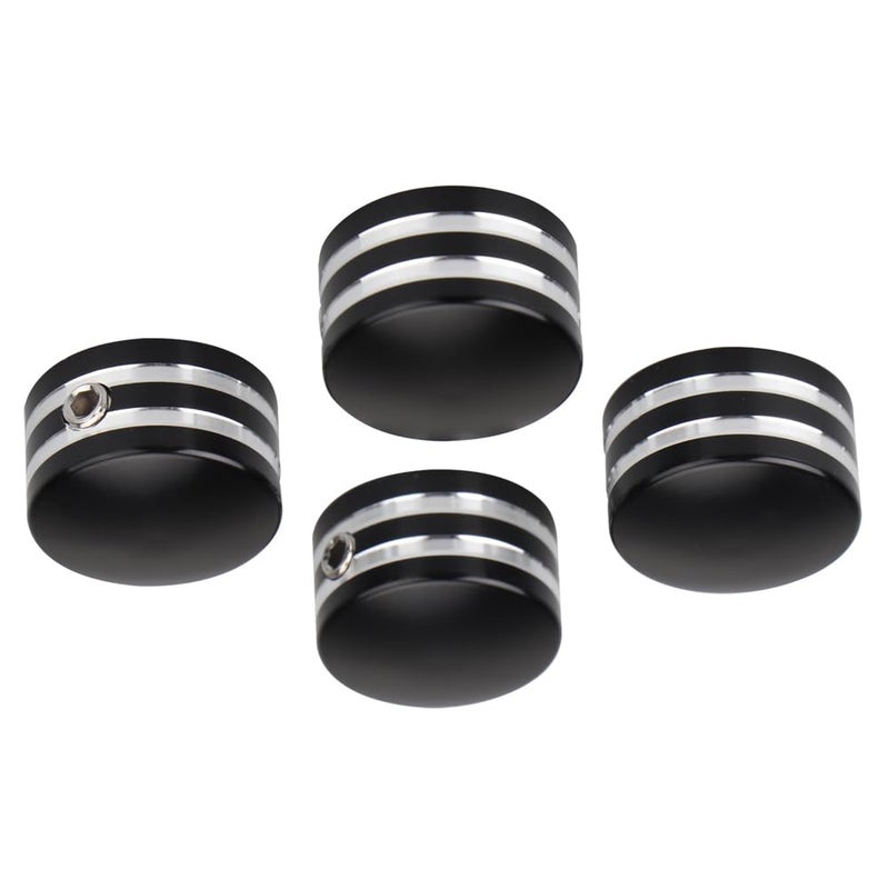 KACEPAR Head Bolt Covers Caps Head Bolt Covers Caps Compatible with HarleyDavidson All Twin Cam Models fit for Big Twin 1340 Evo Models Sportster Models BlackChrome