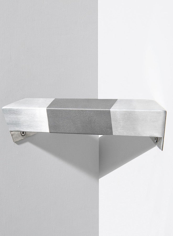 LIWEIKE Shower Foot Rest, Brushed Stainless Steel, Wall Mounted (Brushed Nickel) - Image 1