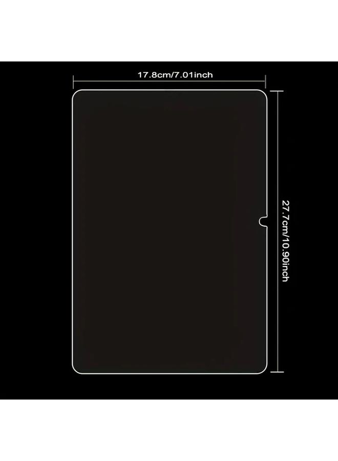 عدد 2 عبوة واقي شاشة زجاج مقسى 9H لجهاز Redmi Pad Pro مقاس 12.1 بوصة شفاف مقاوم لبصمات الأصابع ومضاد للوهج ومقاوم للخدوش - Image 2