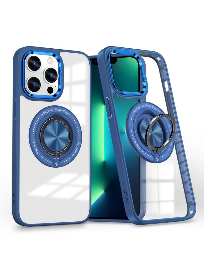 Zaboon Case For iPhone 13 Pro Max Magnetic Rotating Ring Holder Phone Case - Image 1