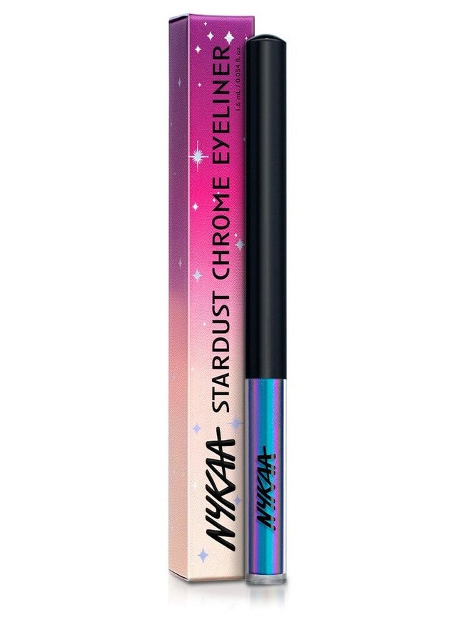 Nykaa Cosmetics Stardust Dual Chrome Eyeliner with Holographic Finish - Cyber Baddie (1.6ml) - Image 1