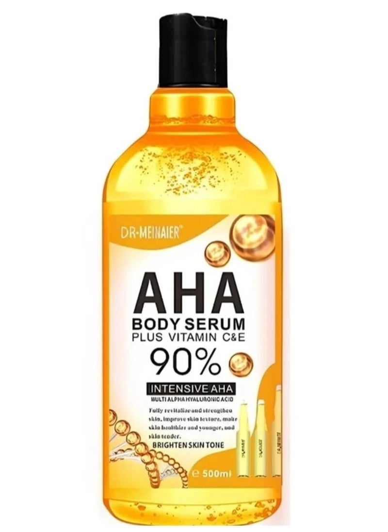 DR.MEINAIER AHA Body Serum Plus Vitamin C and E 90% 500ml  - Image 1