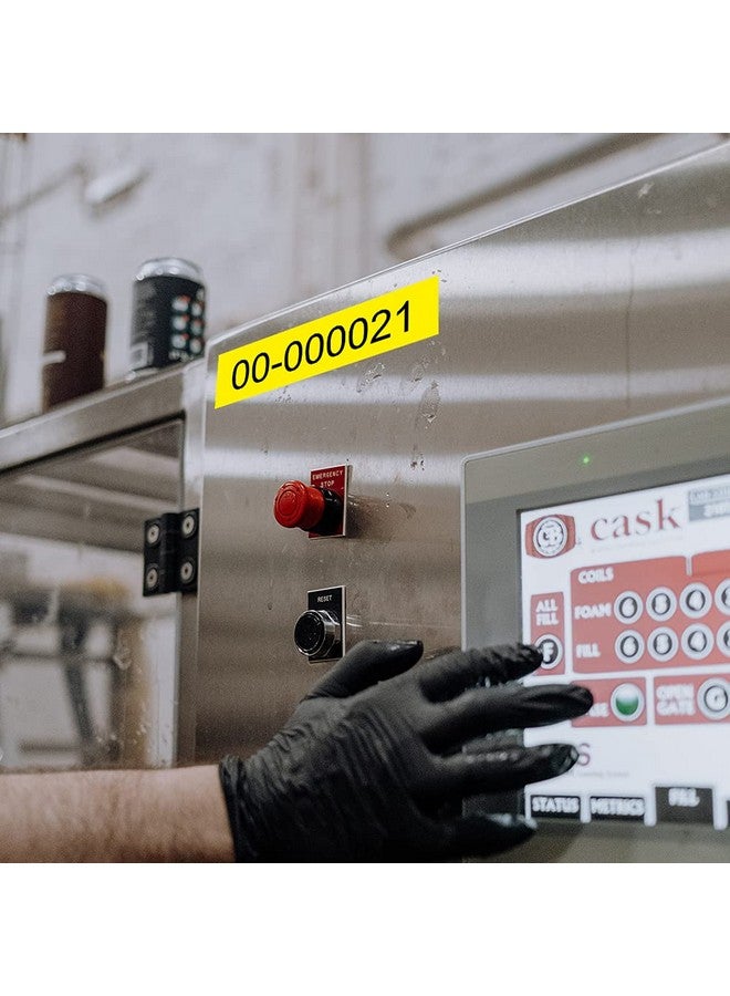 Label KINGDOM Compatible Label Tape Replacement for P-Touch TZe-651 TZe651 TZ651 TZ-651 Label Tape, Black on Yellow, 24mm x 8m, 0.94 Inch x 26.2 Feet, Work with PT-D600 PT-D600VP Label Maker, 3-Pack - Image 3