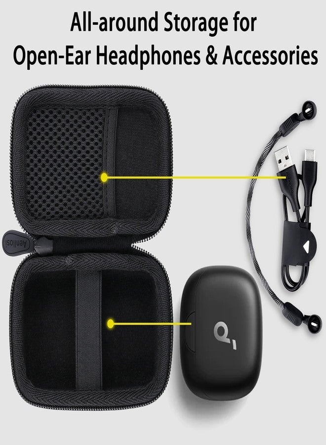 Aenllosi for Anker Soundcore AeroFit 2 / AeroFit Pro/AeroFit Open-Ear Headphones Hard Carrying Case - Image 5