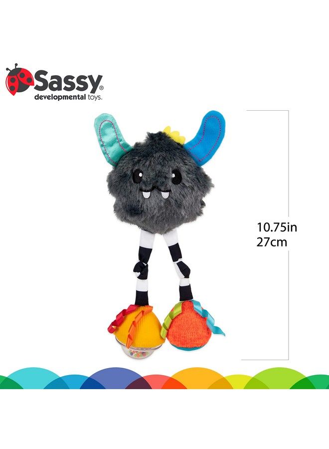 Sassy لعبة جرس يتي كونفيتي؛ لعبة قابلة للتعليق للتطوير؛ للأعمار من 0+ شهور وما فوق - Image 5