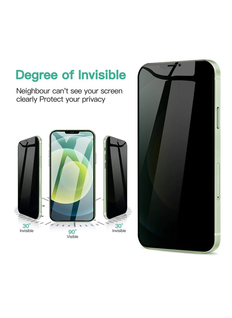 Generic - Tempered Glass for iPhone 16 Pro Max,[2 Pieces] Privacy Screen Protector Anti Spy 3D Screen Protector Full Coverage Compatible with iPhone 16 Pro Max - Image 1
