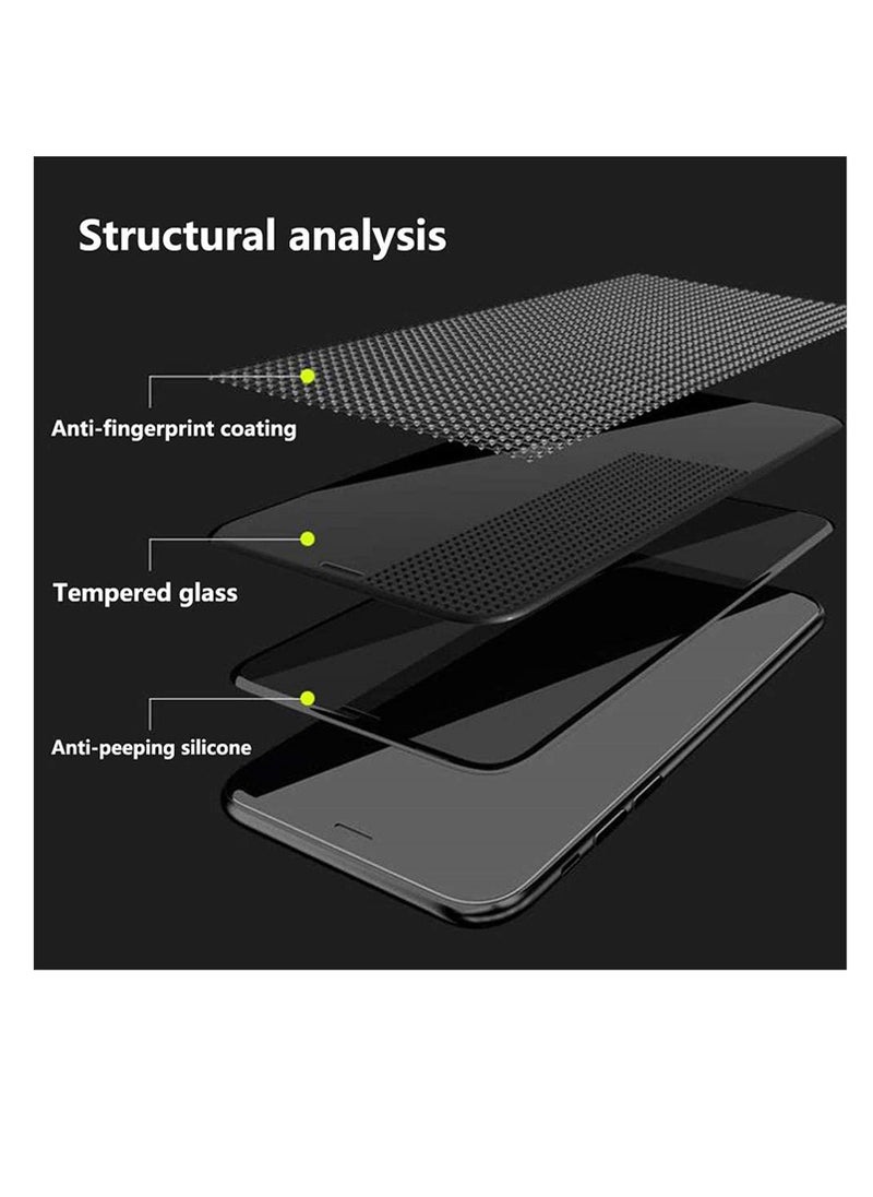 Generic - Tempered Glass for iPhone 16 Pro Max,[2 Pieces] Privacy Screen Protector Anti Spy 3D Screen Protector Full Coverage Compatible with iPhone 16 Pro Max - Image 1