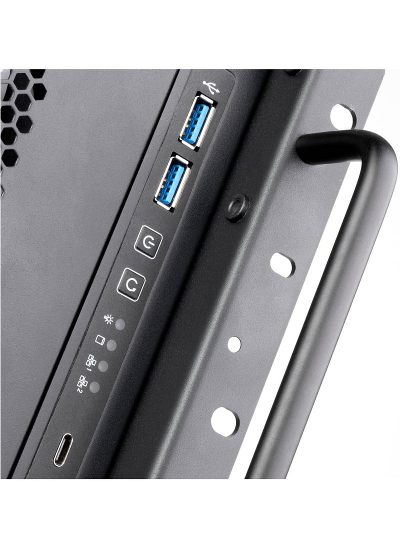SilverStone Technology RM600 6U Rackmount Chassis with Dual PSU Support, Triple 360mm Radiator Compatibility, 8 PCI Expansion Slots, Tool-less 3.5" x 6 & 2.5" x 4 Drive Bays, Front USB3 Type-C, Dual 80mm Rear Fans, Up to SSI-EEB/ATX Motherboard Support, Security Lock, and 60.6L Volume, Black | SST-RM600  - Image 5