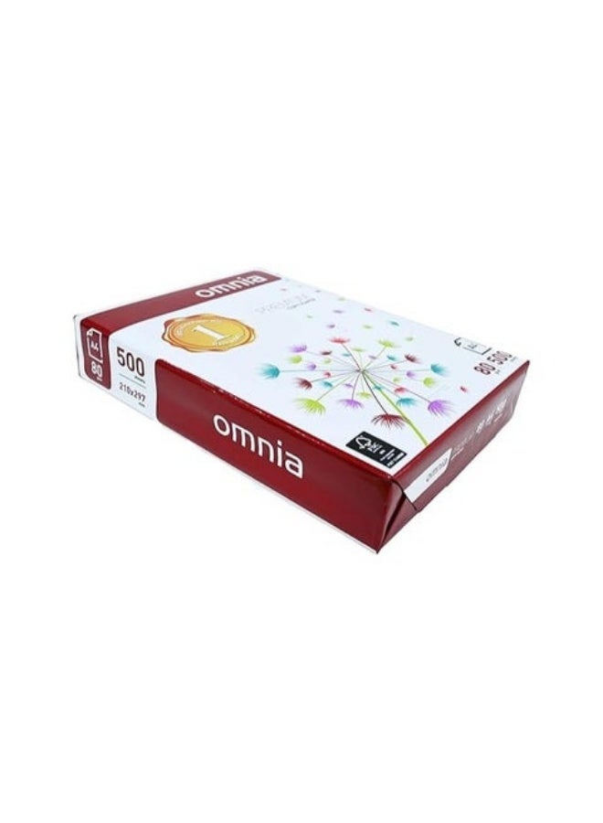 OMNIA Omnia 5 Packs Copy Paper, A4, 2500 Sheets  - Image 2