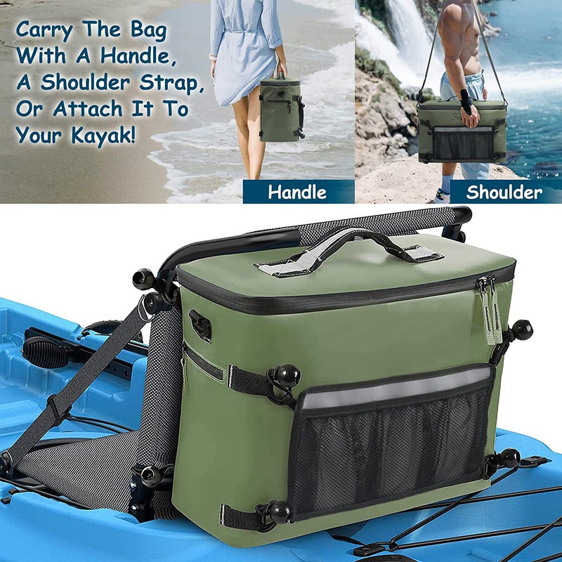 Kayak Seat Insulated Bag - Portable Shoulder Cooler for Outdoor Use - Image 2