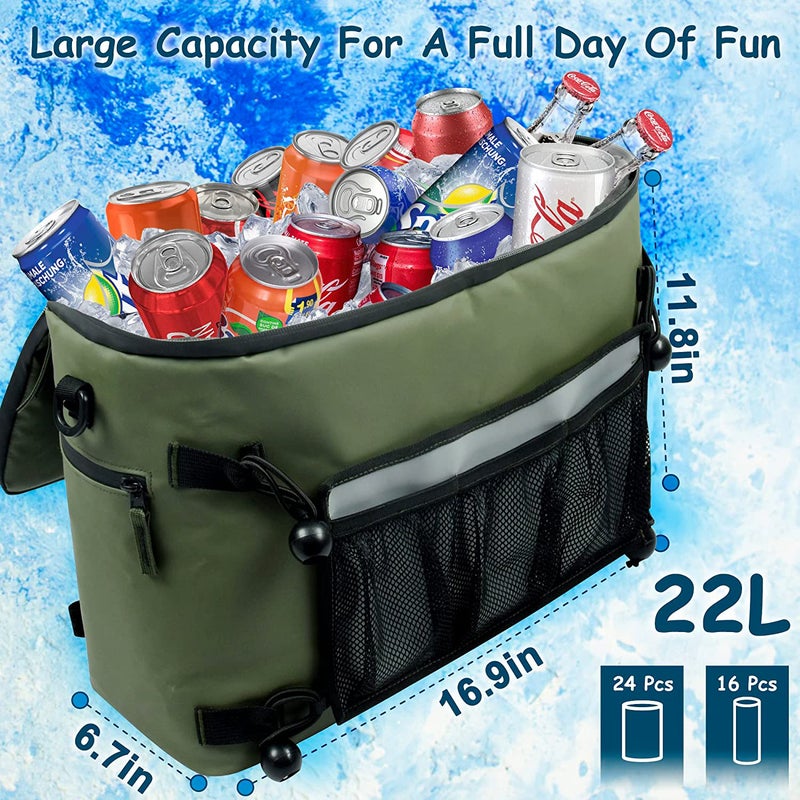 Kayak Seat Insulated Bag - Portable Shoulder Cooler for Outdoor Use - Image 4