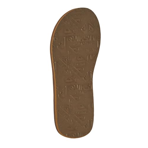 Quiksilver Men's CARVER SUEDE Sandal, tan - solid, 13(46) D US - Image 5