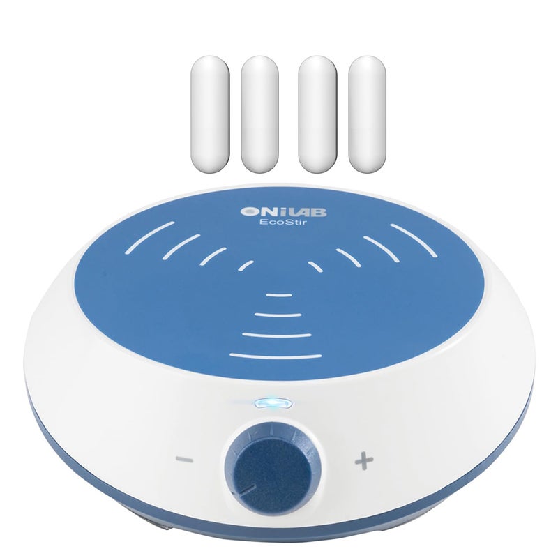 ONiLAB Magnetic Stirrer with 4PCS Stir Bars,Magnetic Mixer with Stirring Capacity 3000ml (No Heating) - Image 1