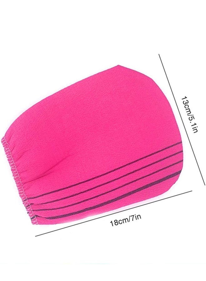 5 Pcs Bath Glove Loofah, Portable Shower Towel for Exfoliating Rubbing and Removing Dead Skin - Image 4