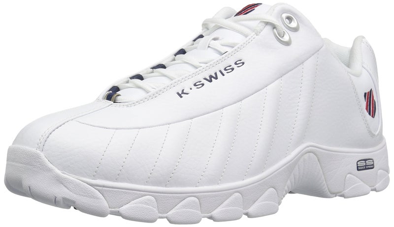 KSwiss Mens ST329 CMF Sneaker WhiteNavyRed 11 XW