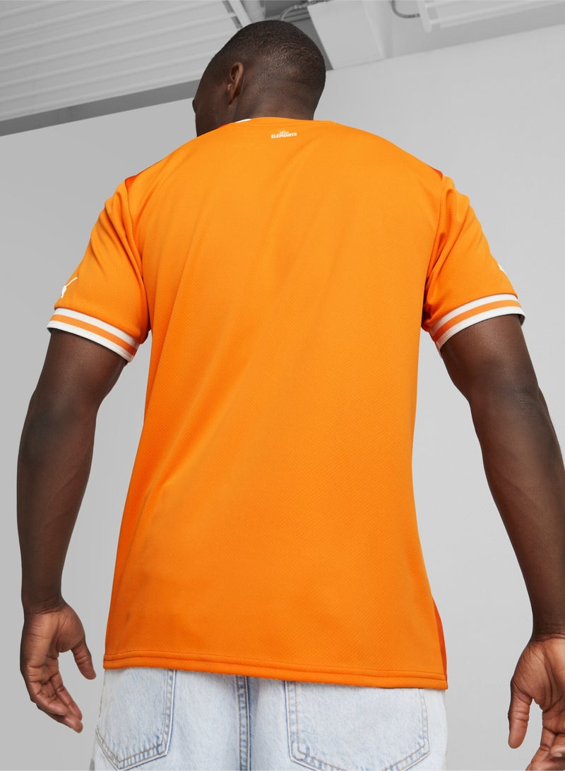 بوما قميص جيرسيه للرجال Ivory Coast Home 22/23 Replica  - Image 2