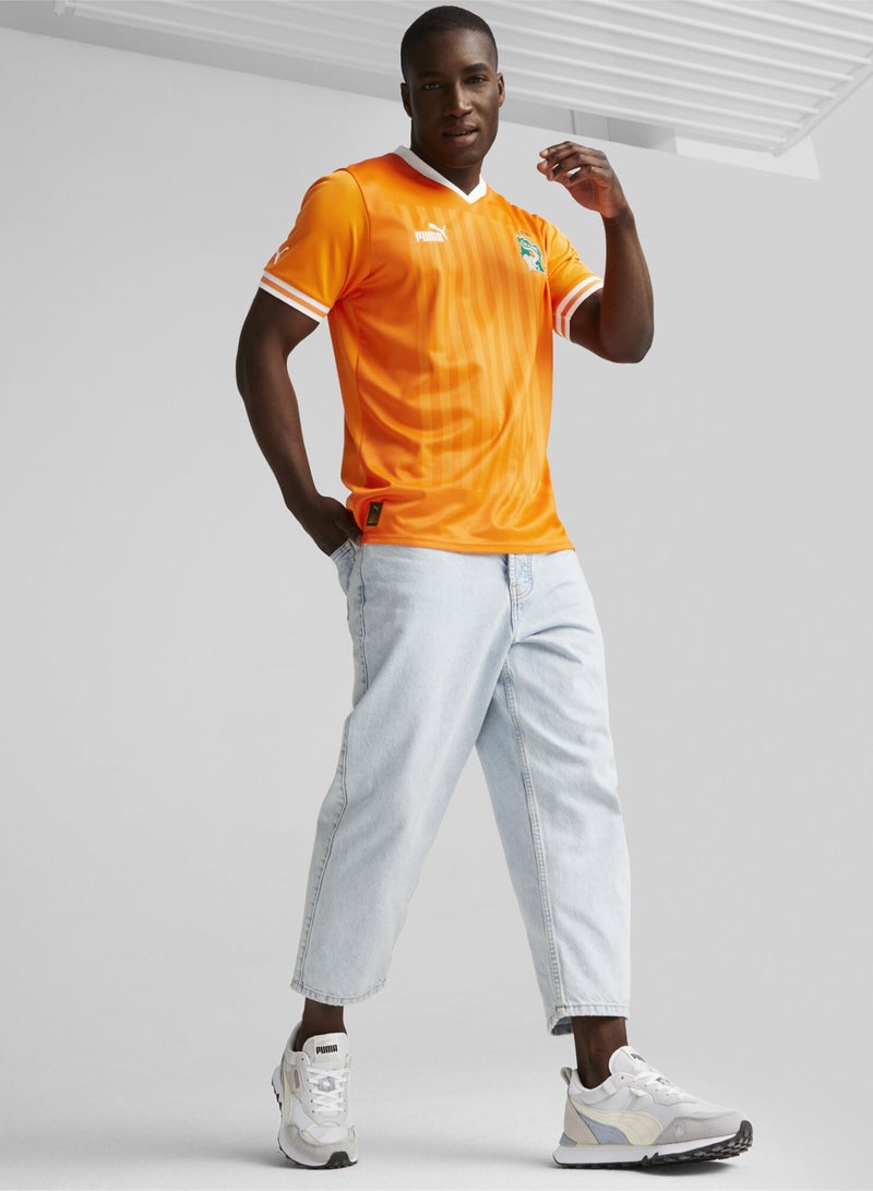 بوما قميص جيرسيه للرجال Ivory Coast Home 22/23 Replica  - Image 5