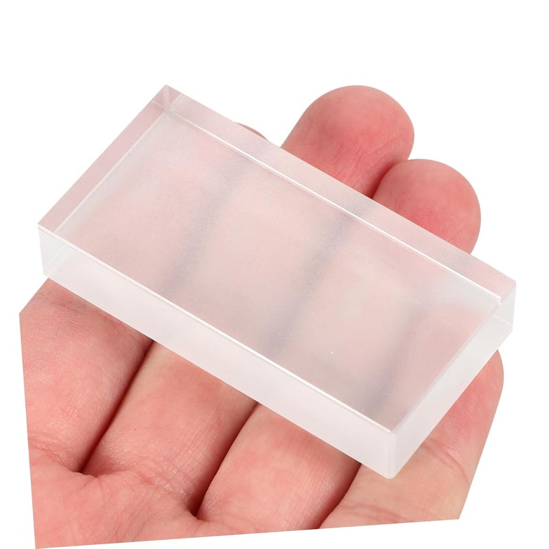 كتلة الزجاج الصقلي لتجارب البصريات الفيزيائية والمشاريع الحرفية - Image 5