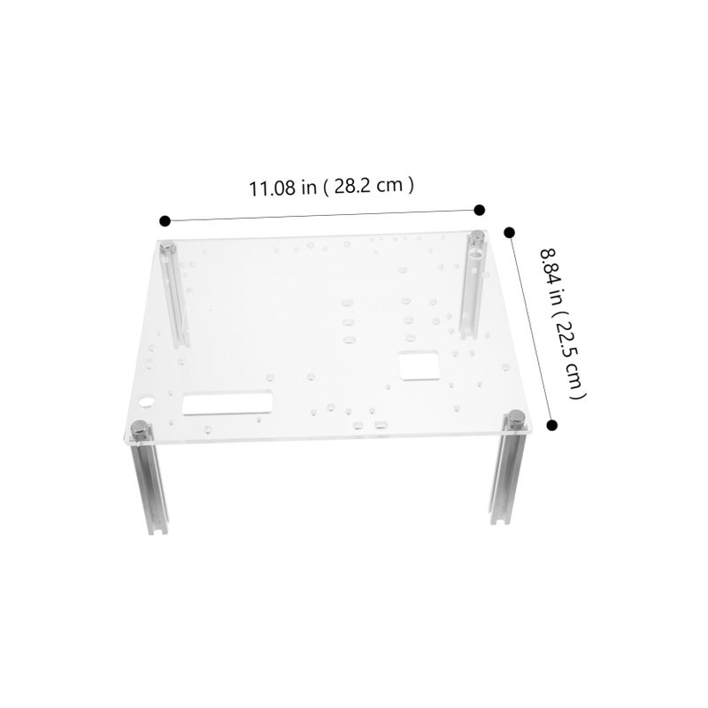 حامل الإطار المفتوح قوس اللوحة الأم الشفاف DIY علبة الكمبيوتر متوافق مع المروحة - Image 4