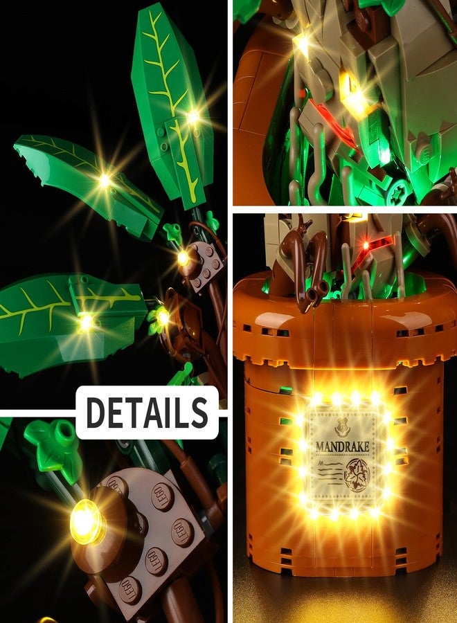 Kyglaring LED Light Kit Compatible with Lego Mandrake Plant 76433 Building Blocks, Upgraded Lighting Accessories for 76433 Model Set, Lights Only (Model Not Included), Classic Version. - Image 5