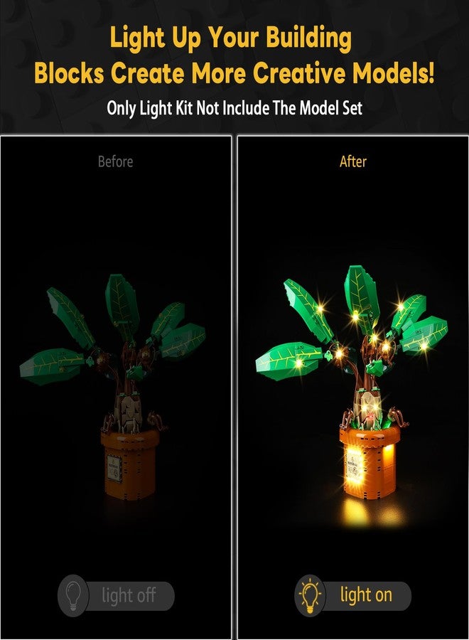 Kyglaring LED Light Kit Compatible with Lego Mandrake Plant 76433 Building Blocks, Upgraded Lighting Accessories for 76433 Model Set, Lights Only (Model Not Included), Classic Version. - Image 3