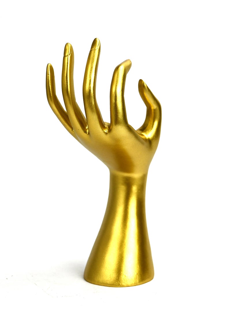 Generic - Female Hand Form Jewelry Stand, Jewellery Holders To Display Necklace, Rings, Hand Model Jewelry Display Stand, Ring Display Stand For Jewelry Organizer, Jewelry Holders And Bracelet Holder For Showro - Image 1