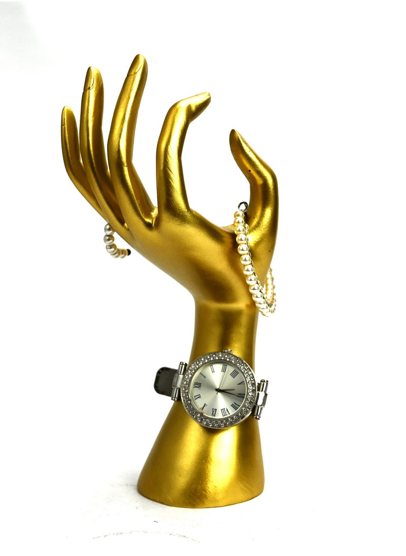 Generic - Female Hand Form Jewelry Stand, Jewellery Holders To Display Necklace, Rings, Hand Model Jewelry Display Stand, Ring Display Stand For Jewelry Organizer, Jewelry Holders And Bracelet Holder For Showro - Image 1