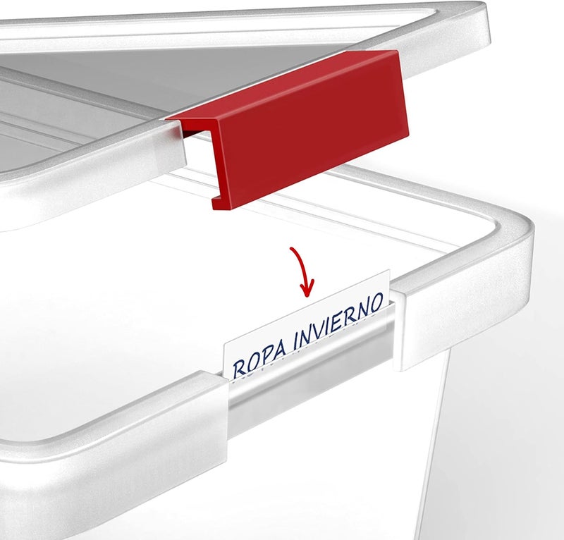 Tatay 35L Storage Box with Lid and Handles - Image 3